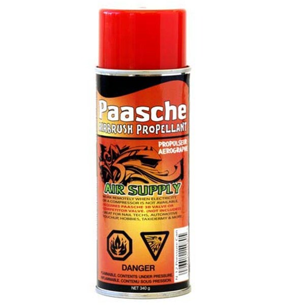 Paasche N-12 12 oz Airbrush Propellant Can